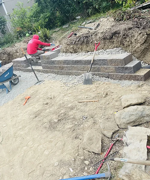 Patio Paver, Retaining Wall & Walkwake in Edgewood 